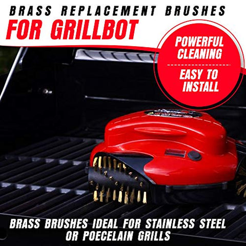 Automatic Bbq Grill Cleaning Robot Replacement Brush Grill Cleaner Parts  Grillin