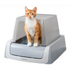 PetSafe ScoopFree 20" Gray Automatic Self Cleaning Hooded Cat Litter Box