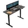 VIVO DESK-KIT-B06 60" Stand Up Electric Desk Workstation with 2 Button Controller